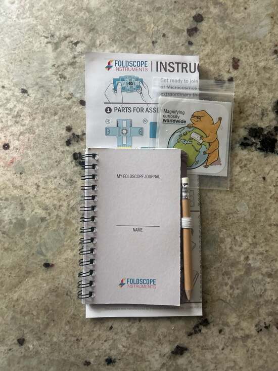 Foldscope Instruments Microscope Set In Original Box. Brand New Never Used - Picture 5 of 10